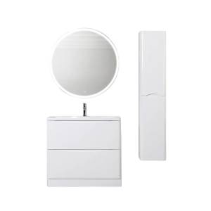 Мебель для ванной BelBagno Acqua 80 напольная, bianco lucido
