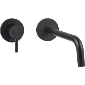 Смеситель для раковины Paffoni Light LIG103NO70 с внутренней частью, черный