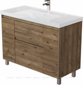 Тумба с раковиной Aquanet Nova Lite 2.0 110 365920 Дуб рустикальный