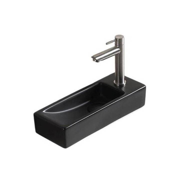 Раковина Gid Suspendido 62202L Bm9271L 38 см, черная матовая