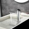 Смеситель для раковины Black&White GF-7107-С хром фото 3
