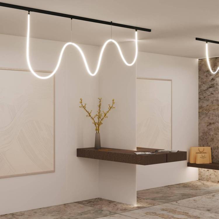 Трековый светильник «ГИБКИЙ НЕОН» Novotech Ramo 359140