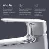 Смеситель для раковины AM.PM Joy F85E02100 фото 6
