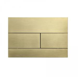 Кнопка смыва Wonzon & Woghand WW-IB235-BG механическая, брашированное золото