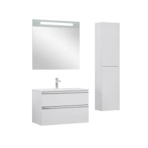Мебель для ванной Roca The Gap 80, 2 ящика, белый глянец