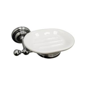 Мыльница Paini Duomo 88CR021BICER керамическая, хром