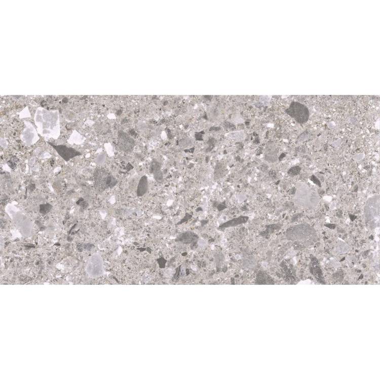 Керамогранит Meissen Skin A16668 Серый Ректификат 44.8x89.8