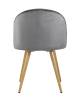 Набор из 4 стульев Stool Group Лион Страйпс DC-69030G HLR-21 X4 серый фото 5