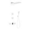 Душевой комплект Wonzon & Woghand WW-D4538-A-MW белый, с термостатом