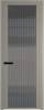Межкомнатная дверь Profil Doors 2 AGP цвет профиля Никель матовый, стекло безопасное 6 мм мору тонированное 800x2000