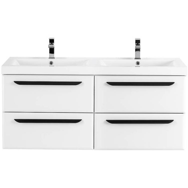Тумба с раковиной Cezares Eco 120 Bianco Lucido