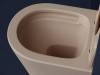 Унитаз подвесной Ceramica Nova Balearica CN6000MC капучино матовый фото 7