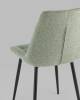 Набор из 4 стульев Stool Group Флекс OS-2499LUM-V seat Lum-74 green DX4 зеленые, рогожка фото 7
