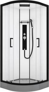 Душевая кабина Black&White Galaxy G8001 900х900х2150, с низким поддоном