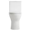 Унитаз-компакт BelBagno Lounge BB045CPR/SC/BB045/051T безободковый, с сиденьем микролифт, белый фото 6