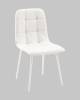 Стул Stool Group Одди AV 406N-201-KP3-02 белый, белые ножки, экокожа фото 2