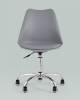 Стул компьютерный Stool Group Blok Y818 grey пластиковый серый фото 3