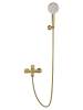 Смеситель для ванны Wonzon & Woghand WW-88037073-BG с душем, брашированное золото фото 2