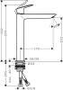 Смеситель для раковины Hansgrohe Logis Fine 240 71258000 хром фото 4