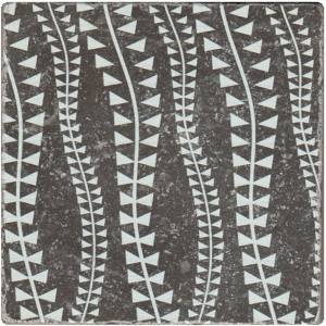 Керамогранит Плитка Антика Marble Black Motif №4 10x10