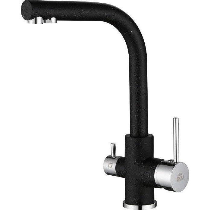 Смеситель для кухни Paulmark Essen Es213011-308 черный