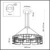 Подвесной светильник Odeon Light Hightech 7059/44L фото 2