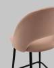 Стул полубарный Stool Group Меган AV 415-H07-08(PP) бежевый, велюр фото 8