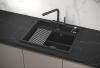 Мойка кухонная Granula Kitchen Space KS-6003 черный фото 4