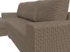 Диван угловой Лига диванов Дрезден 111804L Коричневый Левый фото 4