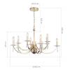 Большая подвесная люстра ST Luce Элеганс SL1405.203.10 фото 6