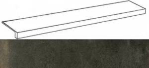 Ступень Italon Continuum 620070002366 Brass Dark Scalino Frontale 33x160
