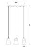 Подвесной светильник Arte Lamp Brussels A8030SP-3WH фото 2