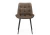 Стул на металлокаркасе Notta Челси К 632537 коричневый (zd 233) / черный фото 2