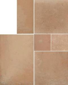 Керамогранит Serenissima CIR Italica 1086528 Modulare 39 Terra Dolce (комплект 2шт 20x20. 1шт 20x40. 2шт 40x40. 1шт 40x60.8)