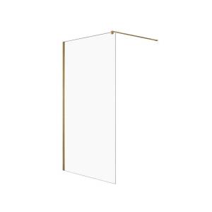 Душевое ограждение NEW TRENDY VELIO GOLD SATIN 120x200 D-0192B (золото крашеное)