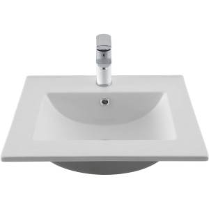 Раковина Aquanet Flat 330428 52 см, белая матовая