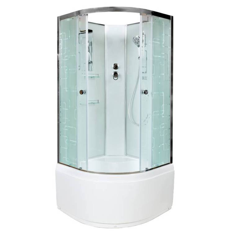 Душевая кабина AvaCan EM4580N без крыши, 80x80x210