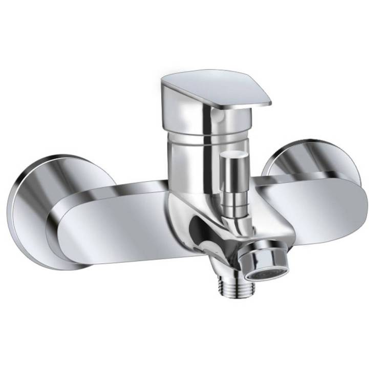 Смеситель для ванны с душем AQUAme Prato AQMP6112 хром