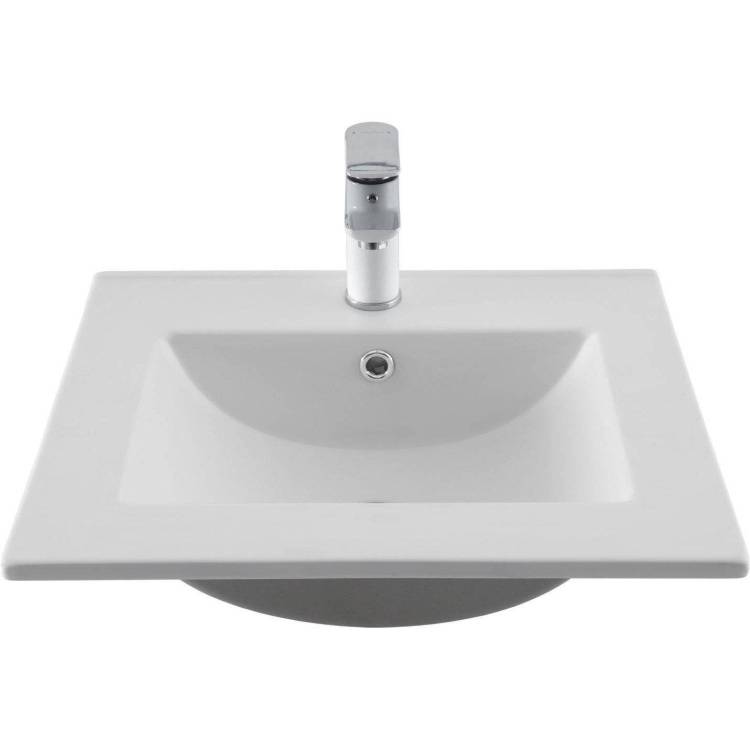 Раковина Aquanet Flat 330428 52 см, белая матовая