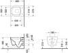 Унитаз подвесной Duravit ME by Starck 2530090000 белый с крышкой фото 6