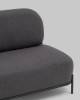 Диван Stool Group Стоун vd-dv-stone-f68 рогожка тёмно-серый фото 9