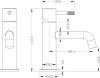 Смеситель для раковины Boheme Uno 461-MW белый фото 2