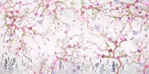 3D Фотообои Artegrafico «Весенняя атмосфера» PD-056 акварель