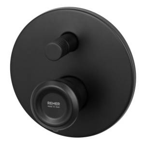 Смеситель для душа Remer Element ET09HNO черный матовый