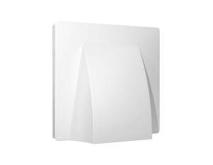 Лицевая панель для вывода кабеля Ambrella Volt Alfa AP1358 белый матовый