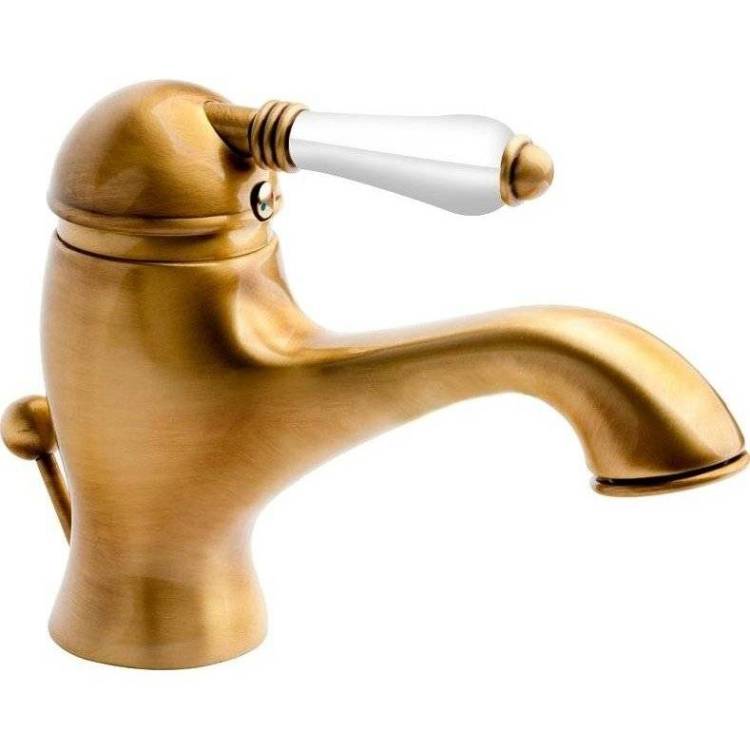 Смеситель для раковины Nicolazzi Classica Lusso 3402BZ76 с д/к бронза