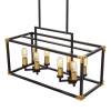 Подвесная люстра Lumina Deco Waldorf LDP 1140-8 BK+MD фото 3