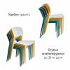 Набор из 4 стульев Bradex Home Spot FR 0694K горчичный фото 6