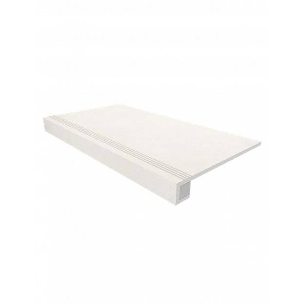 Ступень Estima Luna 39610 Белый 33x120 + Подступенок 14.5x120