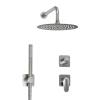 Душевой комплект Wasserkraft Spree A1451.272.097.121.275.100.276 встраиваемый, с верхней душевой насадкой и лейкой, никель фото 5